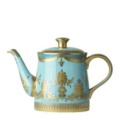 Royal Crown Derby Turquoise Palace Teapot (1150ml) – official product image