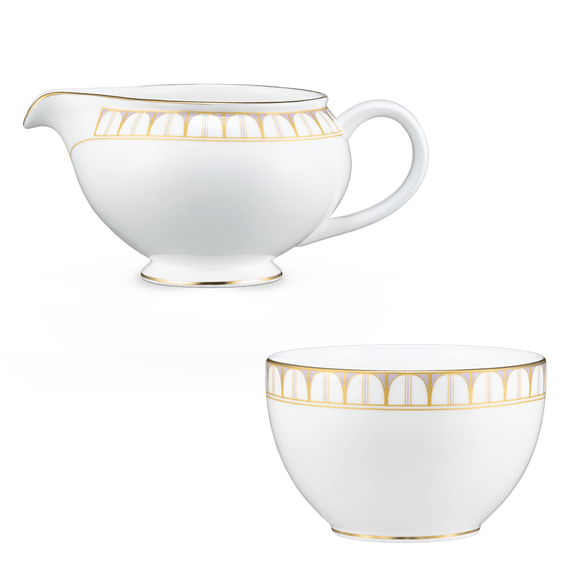 Royal Crown Derby Little Venice Cake Company Cream Jug and Sugar Bowl (boxed) – official product image