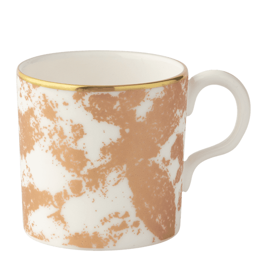 Royal Crown Derby Crushed Velvet Copper Coffee Cup (85ml) – official product image