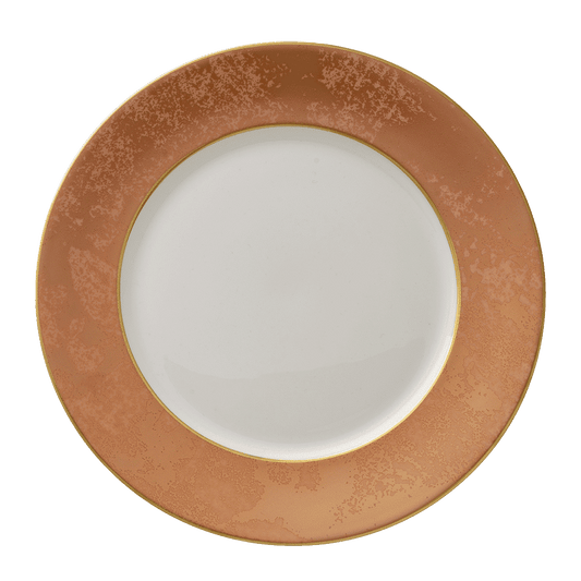 Royal Crown Derby Crushed Velvet Copper Dinner Plate (27cm) – official product image
