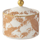 Royal Crown Derby Crushed Velvet Copper Covered Sugar (170ml) – official product image
