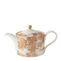 Royal Crown Derby Crushed Velvet Copper Teapot (1050ml) – official product image