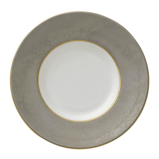 Royal Crown Derby Crushed Velvet Grey Coffee Saucer (11.5cm) – official product image