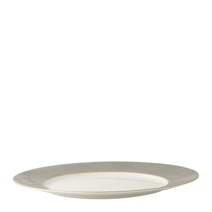 Royal Crown Derby Crushed Velvet Grey Dinner Plate (27cm) – alternate official product image