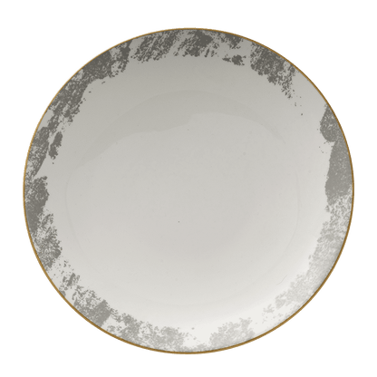 Royal Crown Derby Crushed Velvet Grey Coupe Bowl (30cm) – official product image