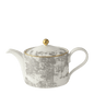 Royal Crown Derby Crushed Velvet Grey Teapot (1050ml) – official product image
