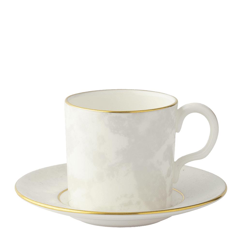 Royal Crown Derby Crushed Velvet Pearl Coffee Cup (85ml) – alternate official product image