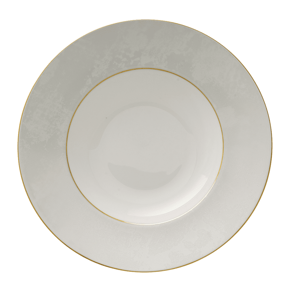 Royal Crown Derby Crushed Velvet Pearl Rimmed Bowl (27cm) – official product image