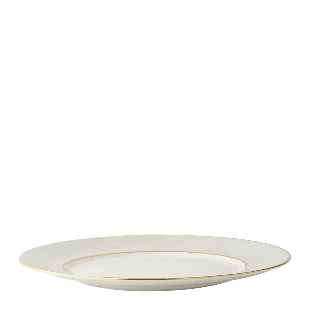 Royal Crown Derby Crushed Velvet Pearl Dinner Plate (27cm) – alternate official product image