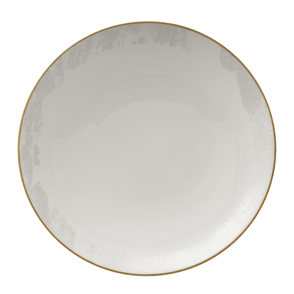 Royal Crown Derby Crushed Velvet Pearl Coupe Bowl (30cm) – official product image