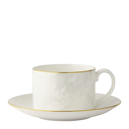 Royal Crown Derby Crushed Velvet Pearl Tea Saucer (15cm) – alternate official product image
