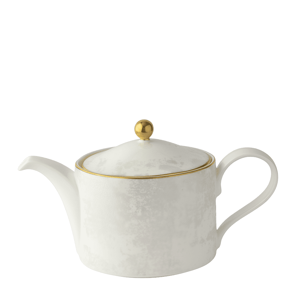 Royal Crown Derby Crushed Velvet Pearl Teapot (1050ml) – official product image