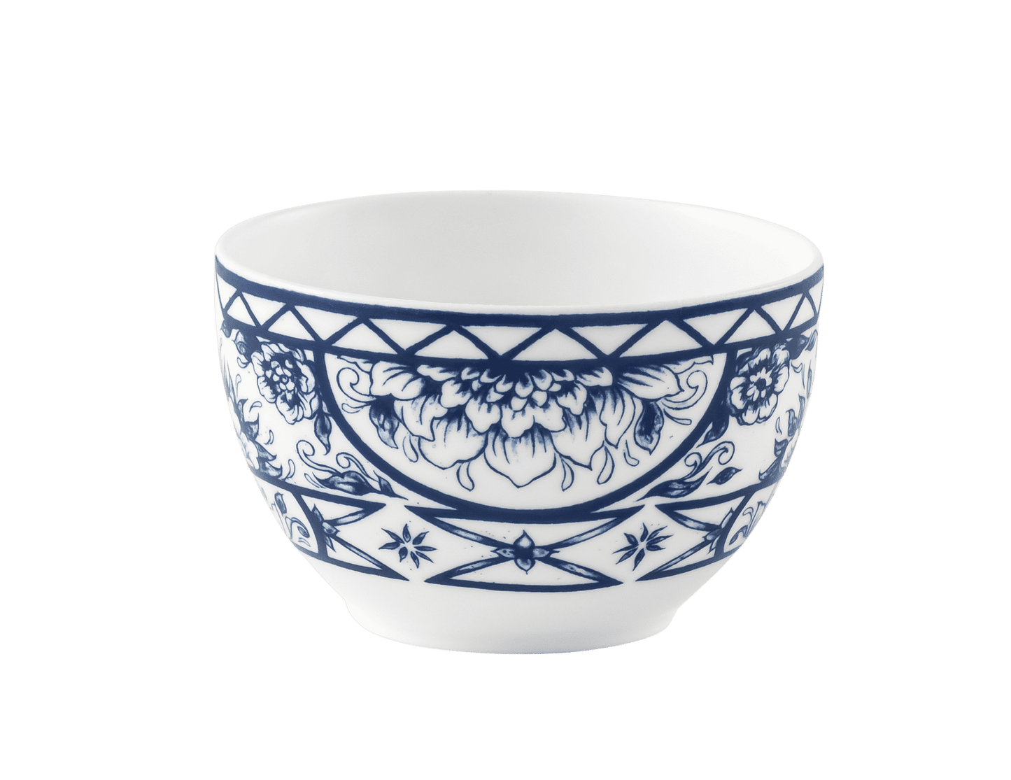 Royal Crown Derby Victorias Garden Blue Sugar Bowl (250ml) – official product image
