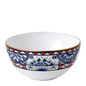 Royal Crown Derby Victorias Garden Blue and Red Bowl (14.5cm) – official product image