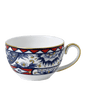 Royal Crown Derby Victorias Garden Blue and Red Teacup (250ml) – official product image