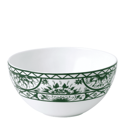 Royal Crown Derby Victorias Garden Green Bowl (14.5cm) – official product image