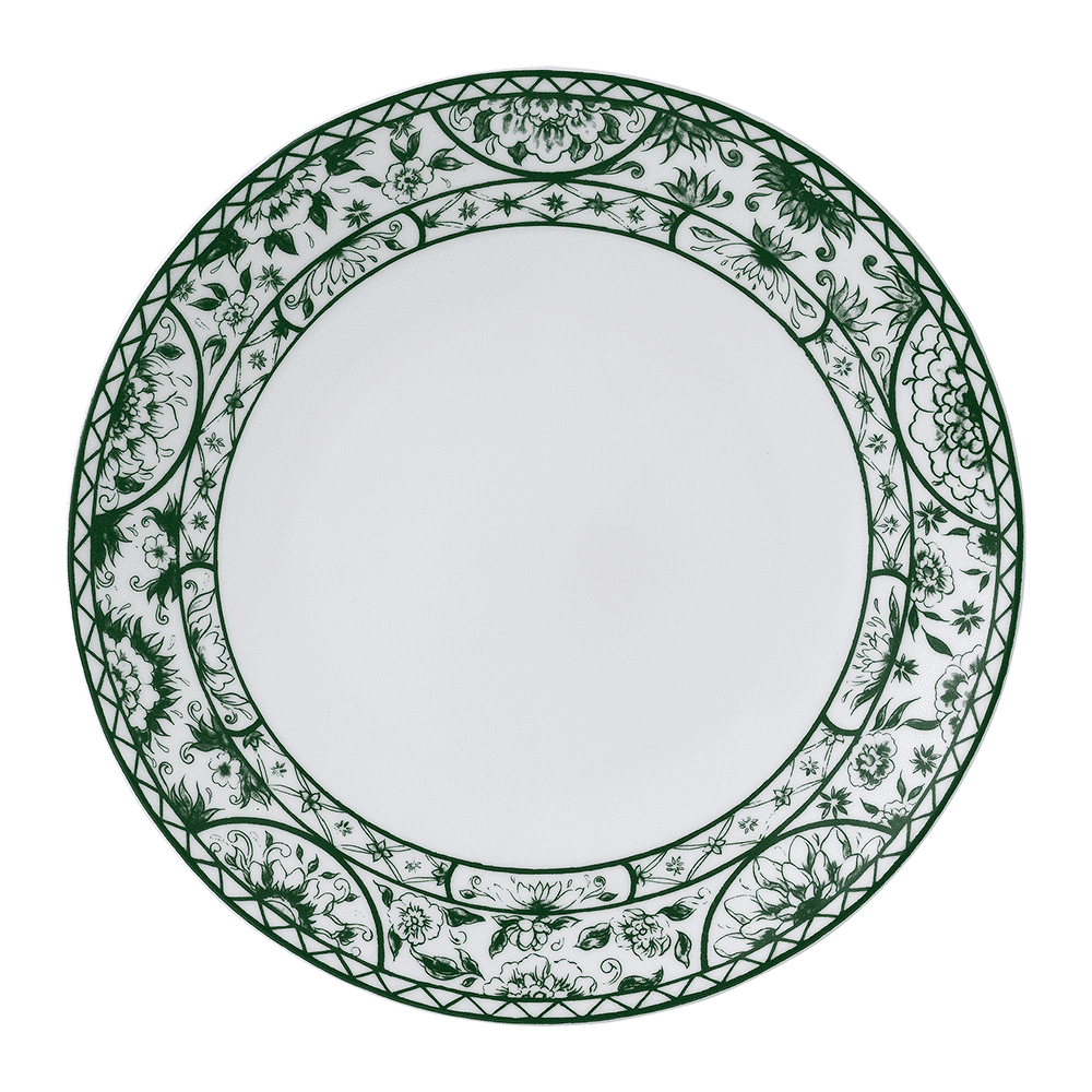 Royal Crown Derby Victorias Garden Green Dinner Plate (27cm) – official product image