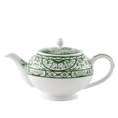 Royal Crown Derby Victorias Garden Green Teapot (1000ml) – official product image