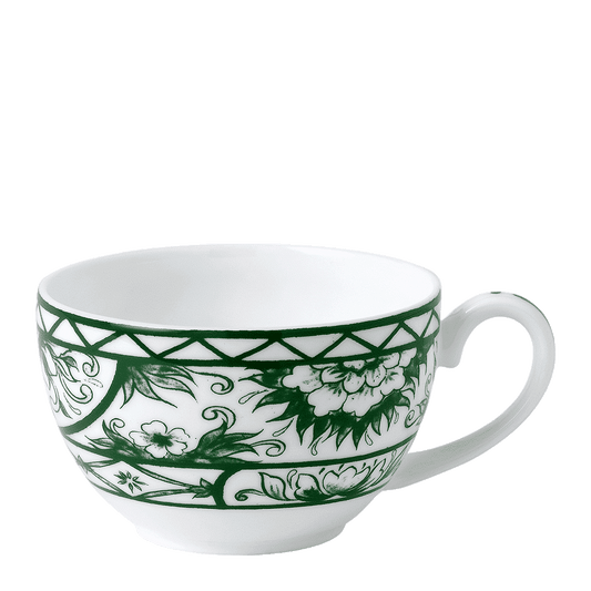 Royal Crown Derby Victorias Garden Green Teacup (250ml) – official product image