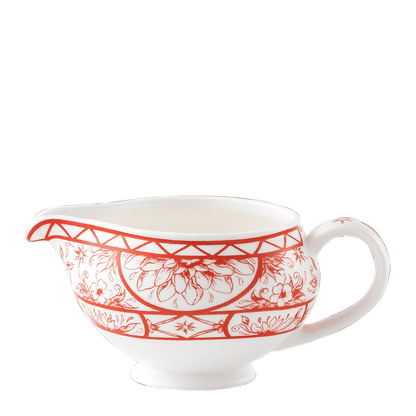 Royal Crown Derby Victorias Garden Red Cream Jug (300ml) – official product image