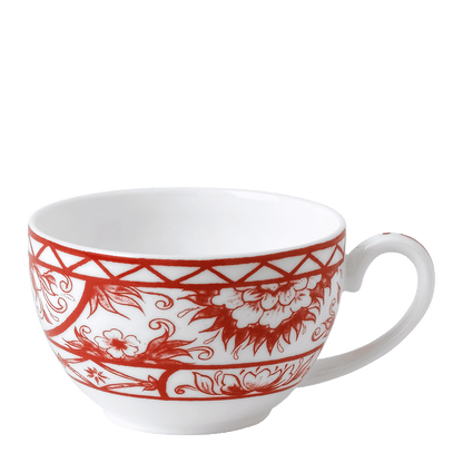 Royal Crown Derby Victorias Garden Red Teacup (250ml) – official product image