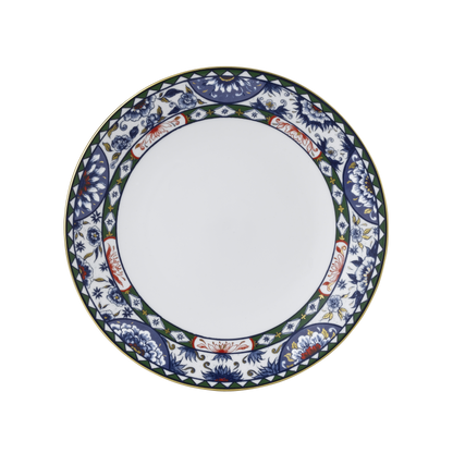 Royal Crown Derby Victorias Garden Blue, Green and Red Dinner Plate (27cm) – official product image