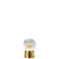 Versace Golden Medusa Glass Sphere With Snow Effect (Snowglobe)