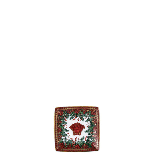 Versace I Love Baroque Holiday Bowl – 12 cm Square Flat