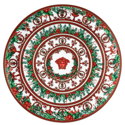 Versace I Love Baroque Holiday Christmas Plate 2025