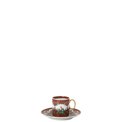 Versace I Love Baroque Holiday Espresso Cup & Saucer
