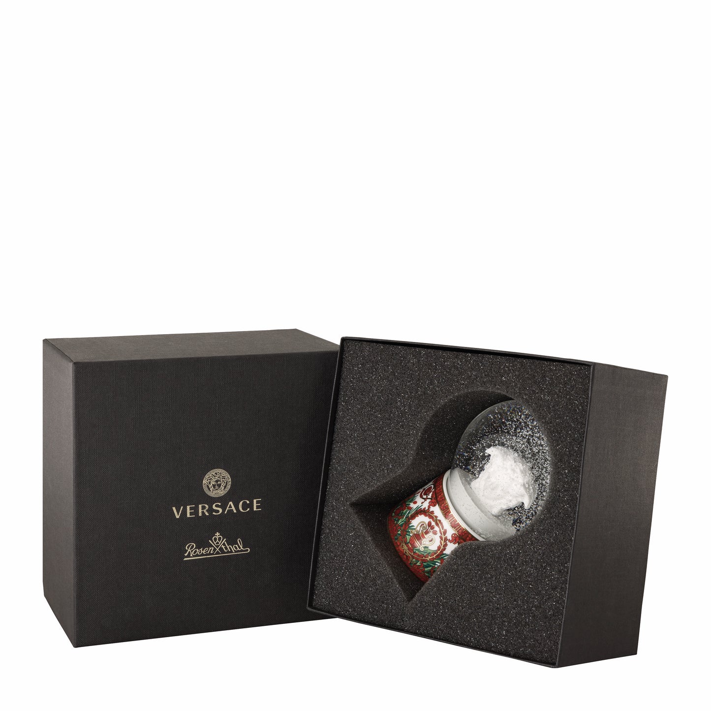 Versace I Love Baroque Holiday Glass Sphere with Snow Effect (Snow Globe) - Christmas 2025