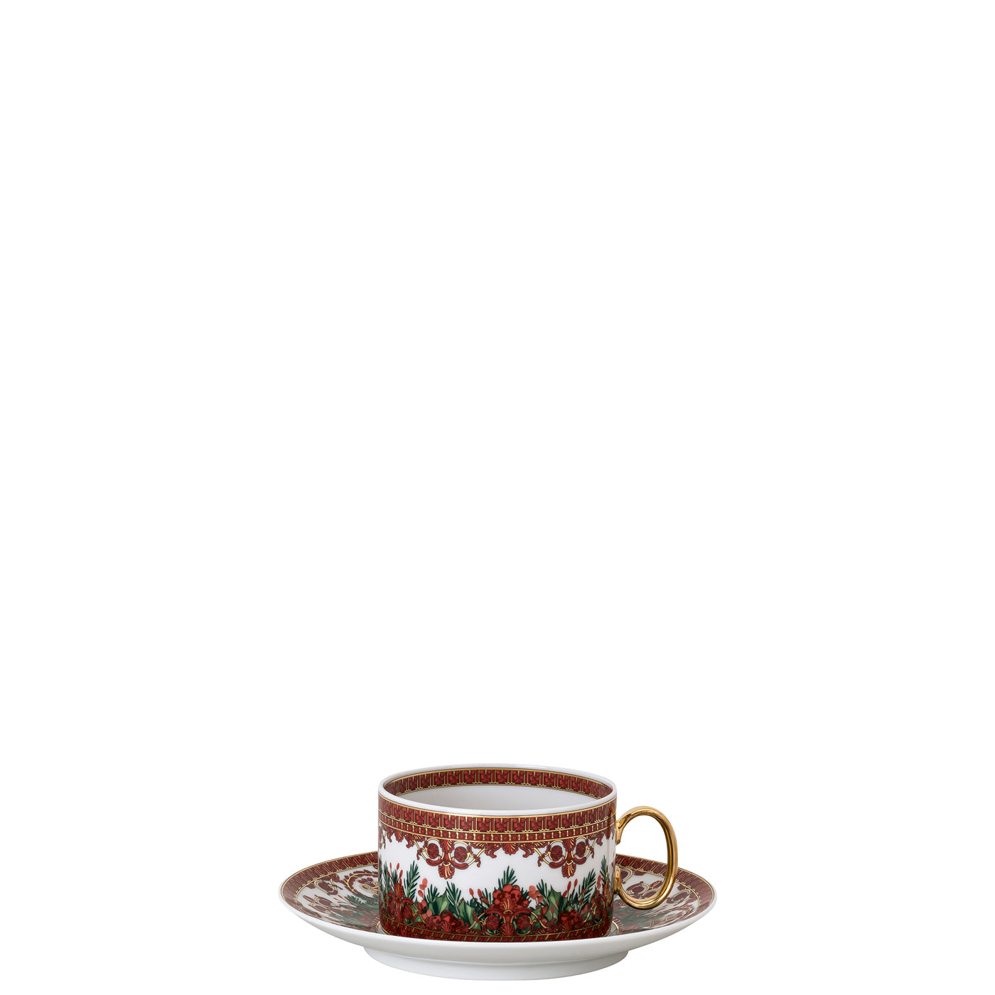 Versace I Love Baroque Holiday Teacup & Saucer