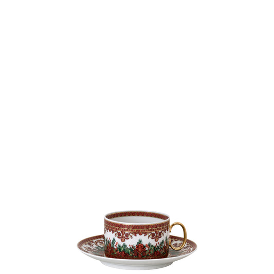 Versace I Love Baroque Holiday Teacup & Saucer