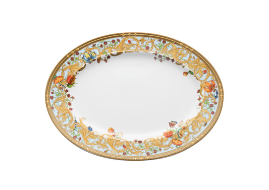 Versace Ikarus Le Jardin de Versace Oval Platter – 40 cm