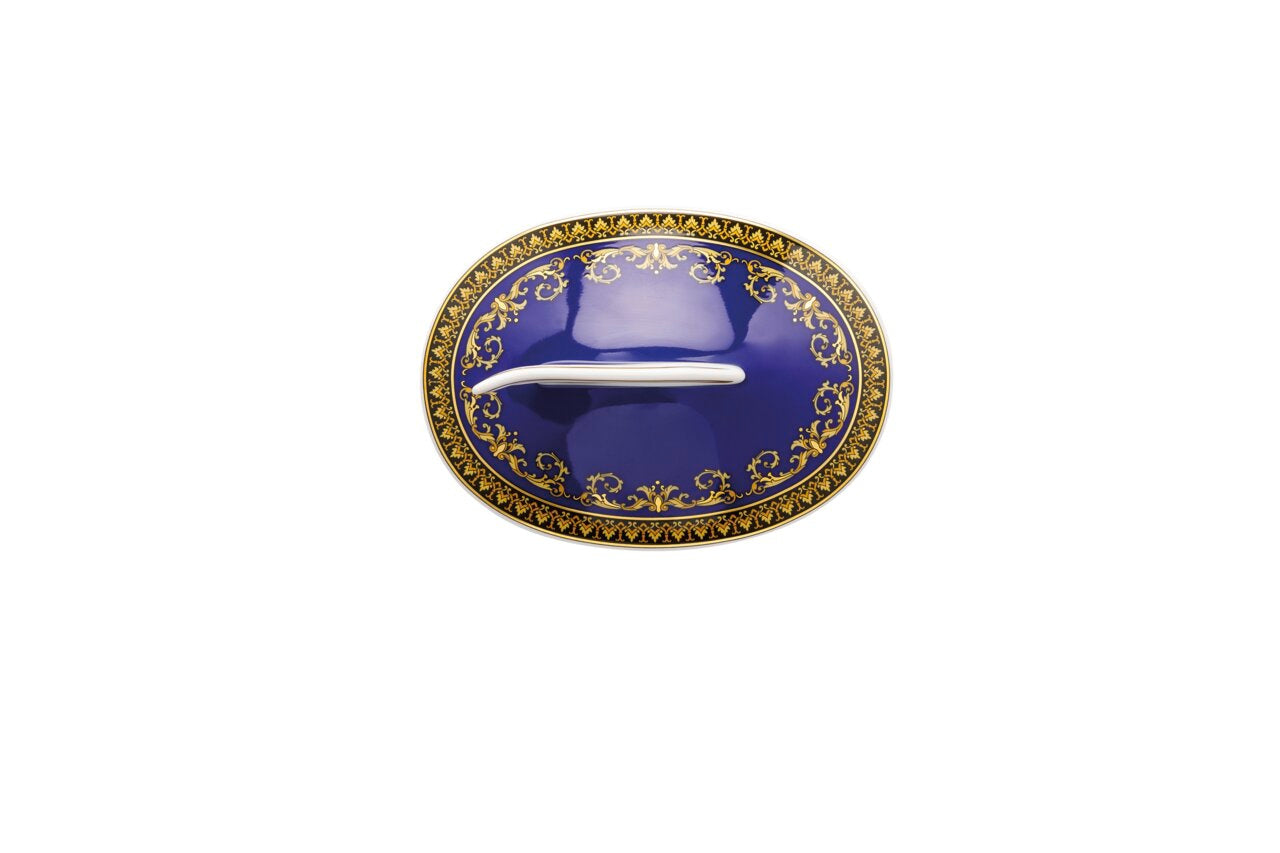 Versace Ikarus Medusa Blue Coffee Pot Lid Only