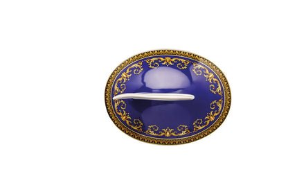 Versace Ikarus Medusa Blue Tea Pot Lid Only
