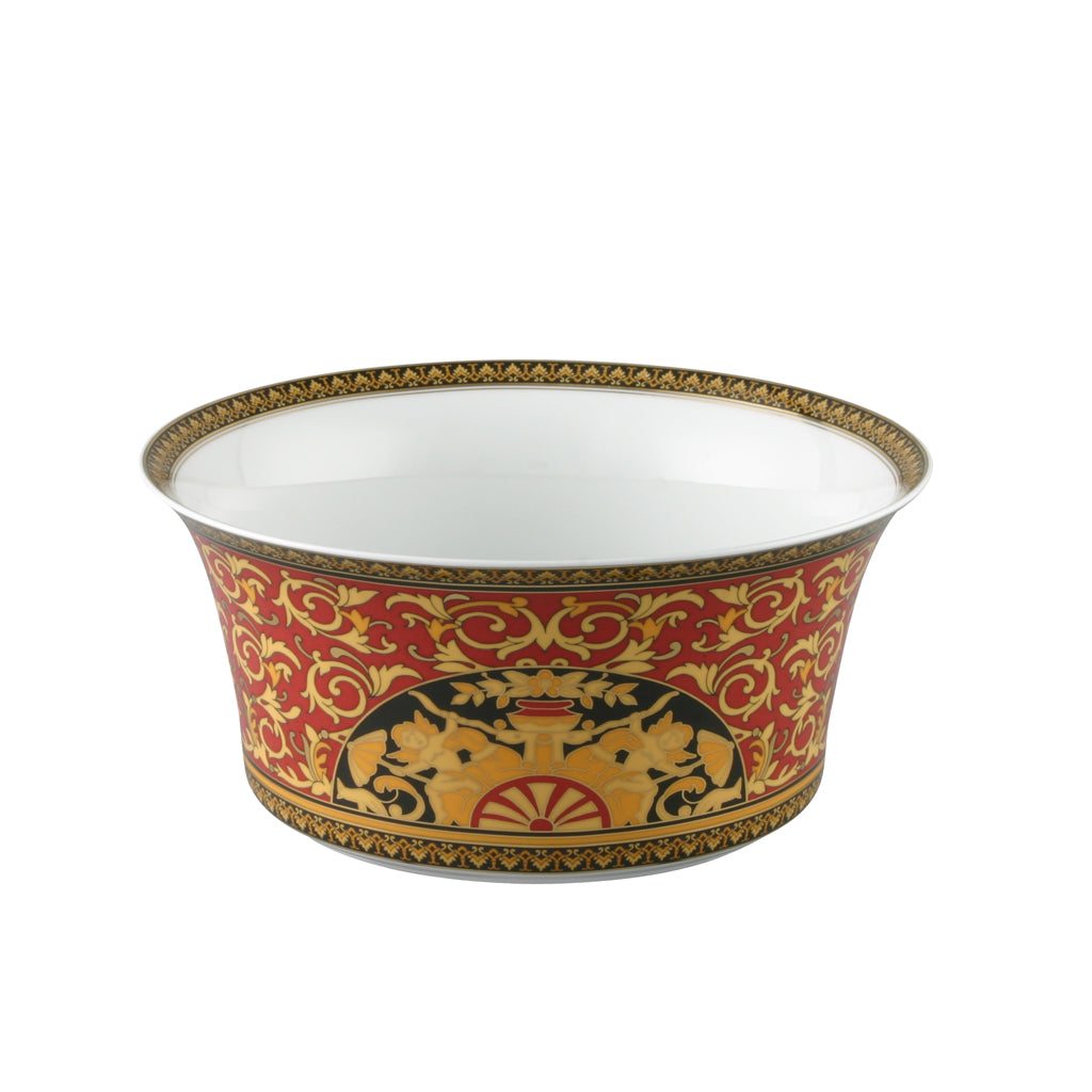 Versace Ikarus Medusa Red Large Salad/Vegetable Bowl - 25cm