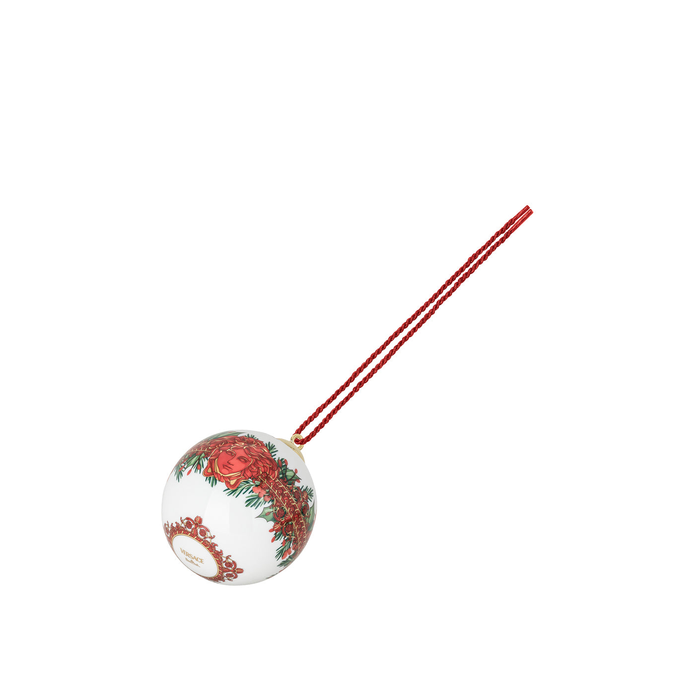 Versace I Love Baroque Holiday Porcelain Ball 2025