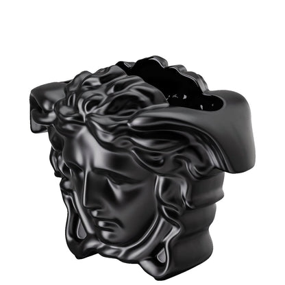 Versace Medusa Grande Black Vase – 21 cm