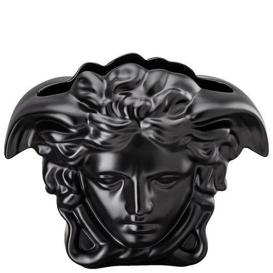 Versace Medusa Grande Black Vase – 30 cm