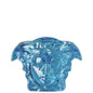 Versace Medusa Grande Blue Crystal Vase – 19 cm