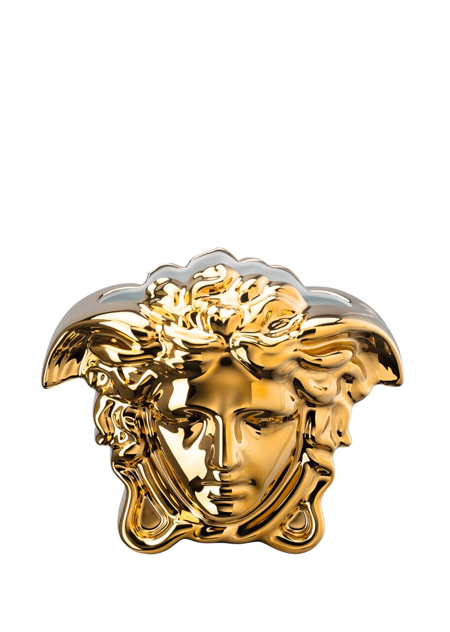 Versace Medusa Grande Gold Vase – 15 cm