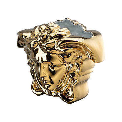 Versace Medusa Grande Gold Vase – 21 cm