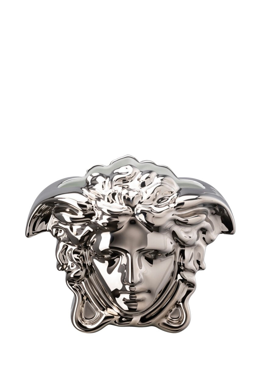 Versace Medusa Grande Silver Vase – 15 cm