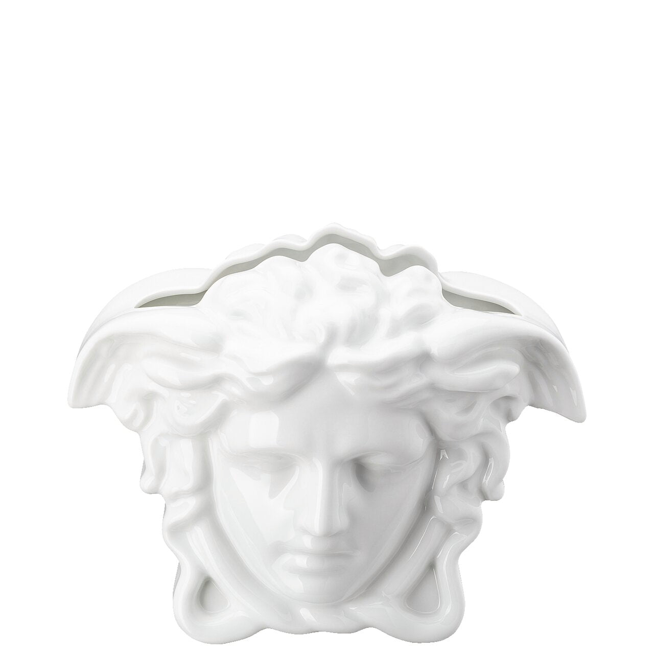 Versace Medusa Grande White Vase – 21 cm
