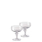 Versace Medusa Lumière 2nd Edition- Clear Champagne Goblets (Set of 2)