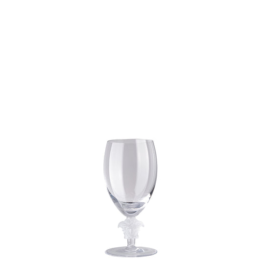 Versace Medusa Lumière 2nd Edition Clear White Wine Goblets (Set of 2)