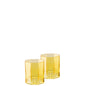 Versace Medusa Lumiere Amber Whisky Tumblers (Set of 2)