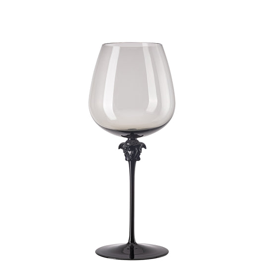 Versace Medusa Lumière Haze Red Wine Burgundy Glass