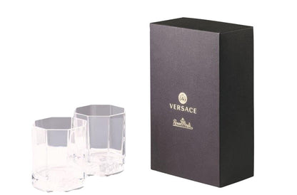 Versace Medusa Lumiere Whisky Tumblers (Set of 2)